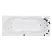 Wellis Malawi Hydro™ 170, hidromasszázs kád, Retroval, balos, 170x75x60 cm (WK00146 - 1)