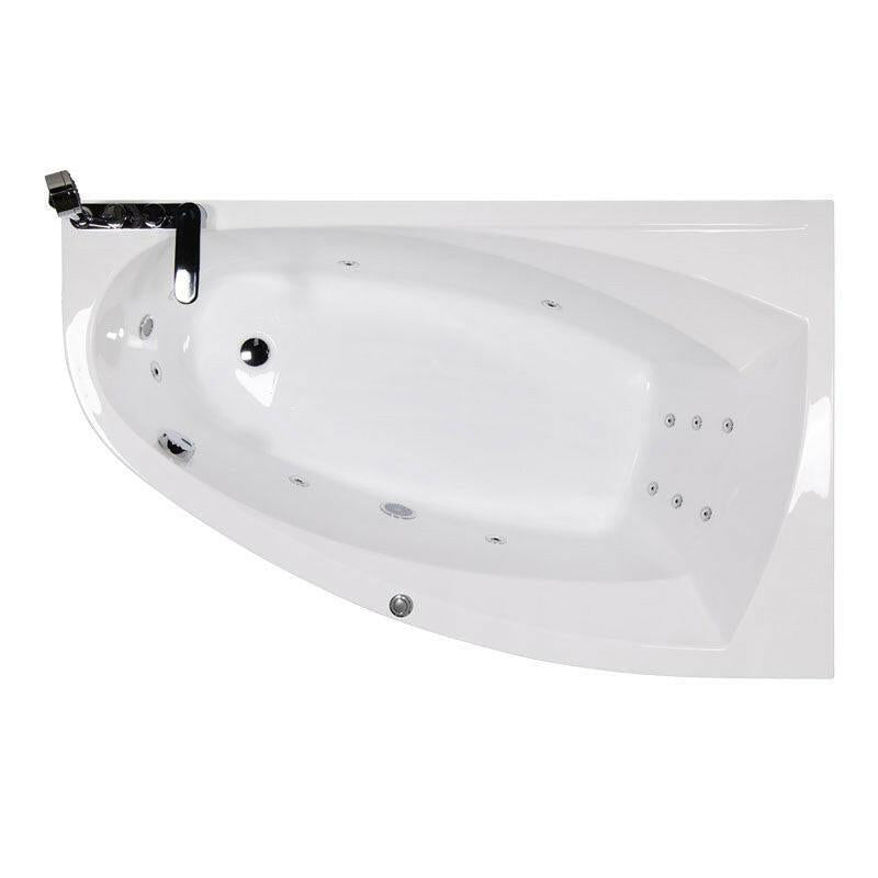 Wellis Matana Hydro™ 160, hidromasszázs kád, Flipperrel, JOBBOS, 160x100x60 cm (WK00154 - 1)