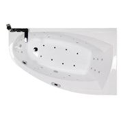 Wellis Matana E - Drive™ 160, hidromasszázs kád, Flipperrel, JOBBOS, 160x100x60 cm (WK00156 - 1)