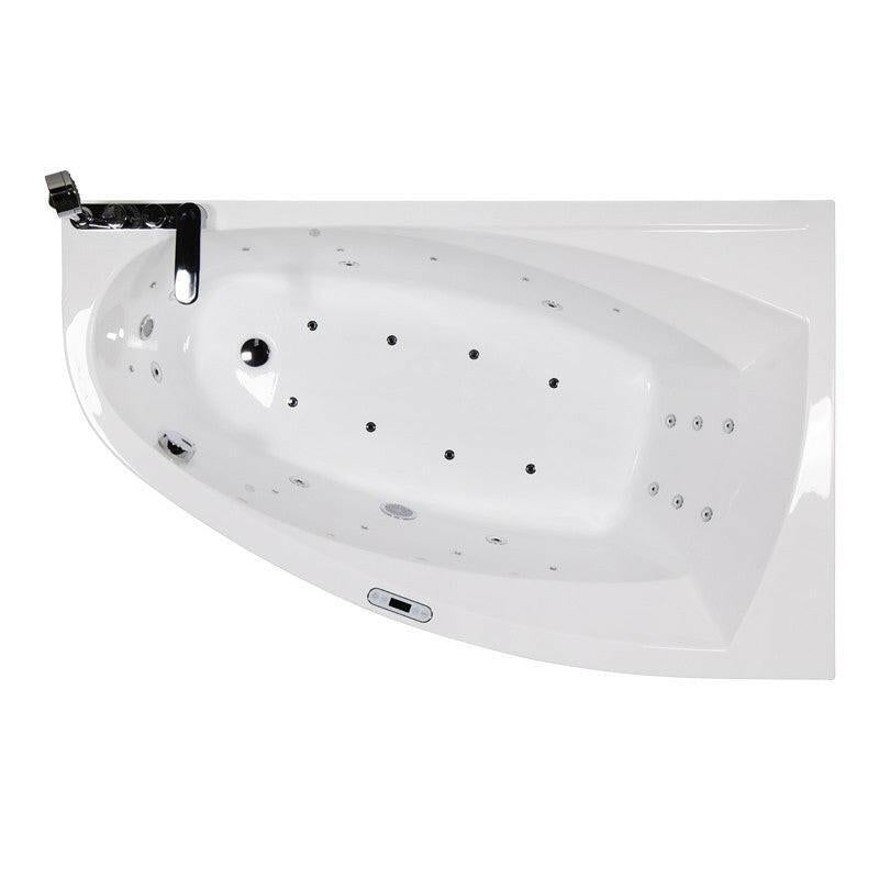Wellis Matana E - Drive™ 160, hidromasszázs kád, Flipperrel, JOBBOS, 160x100x60 cm (WK00156 - 1)