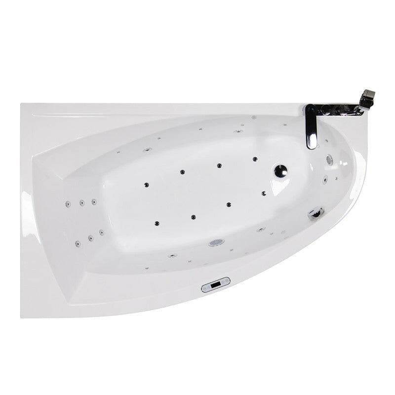 Wellis Matana E - Max™ 160, hidromasszázs kád, Flipperrel, BALOS, 160x100x60 cm (WK00161 - 1)