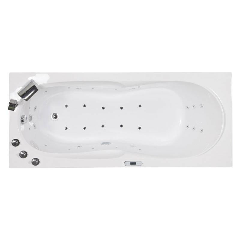Wellis Malawi E - Drive™ 170, hidromasszázs kád, csaptelep nélkül, jobbos, 170x75x60 cm (WK00164 - 2)