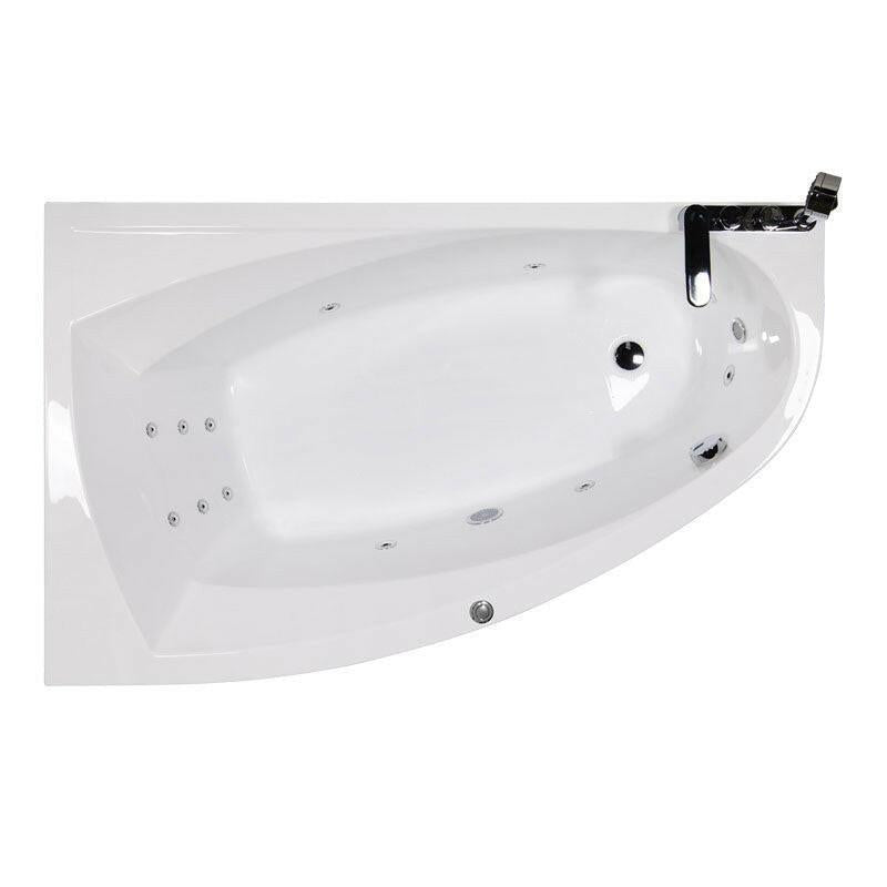 Wellis Matana Hydro™ 160, hidromasszázs kád, csaptelep nélkül, BALOS, 160x100x60 cm (WK00174 - 1)