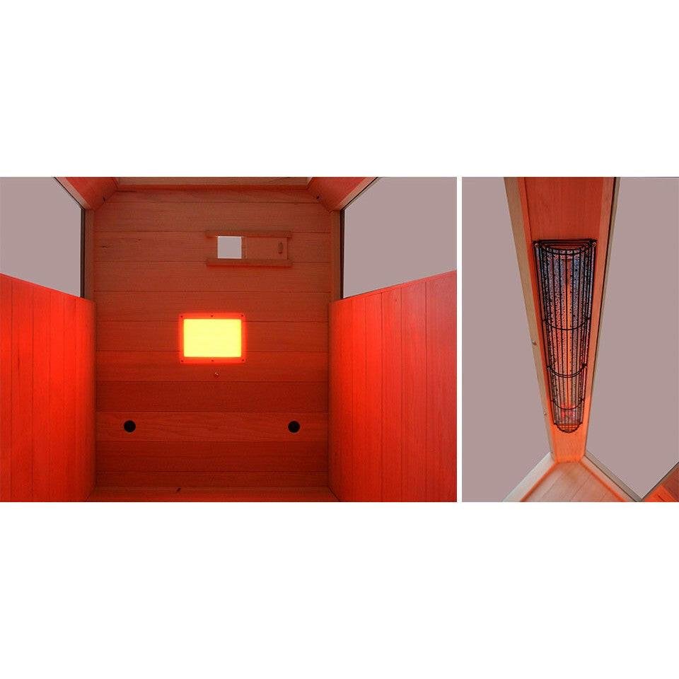 Wellis Helios Hemlock infraszauna, 82,8x100,7x194 cm (WS00161)