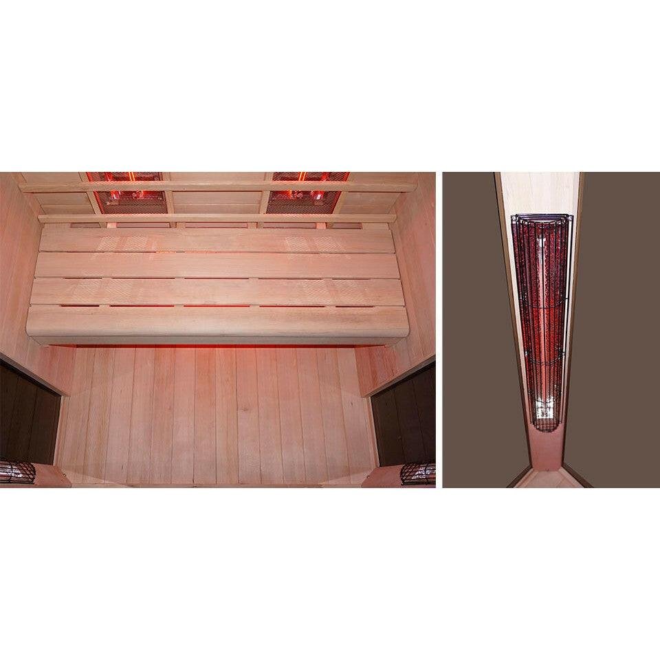 Wellis Solaris Hemlock infraszauna, 131,4x99,3x194 cm (WS00162)