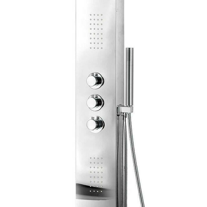 Wellis Glam termosztátos zuhanypanel (20x45x160) (WZ00087)