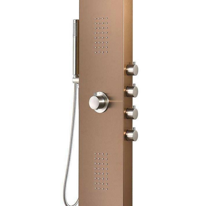 Wellis Mona termosztátos zuhanypanel (22x45x160) (WZ00090)