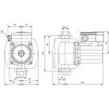 WILO TOP-Z 25/6 (1~230 V, PN 10, Inox) keringető szivattyú ivóvízhez-1