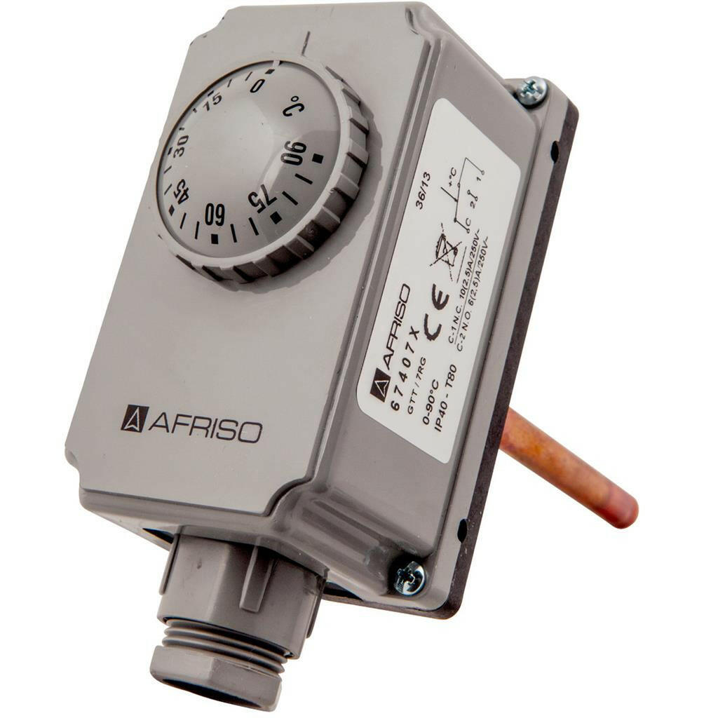 Afriso GTT/7RG merülő term. 20 - 90°C 100 mm