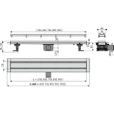 Alcaplast Zuhanyfolyóka APZ13-650 DOUBLE9-1