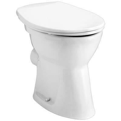 Alföldi Bázis WC csésze hátsó kifolyású, lapos öblítésű 4030 00 01-0