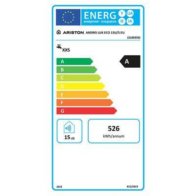 Ariston AN Lux Eco 15U/5 alsós elektromos vízmelegítő ErP (3100350)
