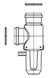 Ariston ALU/ALU 80/80 talpas könyök kondenzátum elvezetővel - kifutó-0