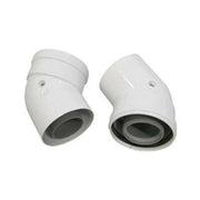 Ariston PPS/ALU 60/100 könyök 45° (2db) (3318076)