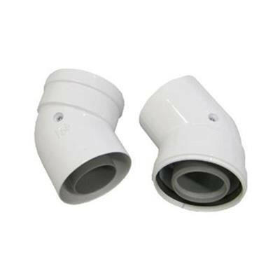 Ariston PPS/ALU 60/100 könyök 45° (2db) (3318076)