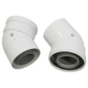 Ariston PPS/ALU 80/125 könyök 45° (3318092)