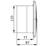 Awenta WA-120 ventilátor-3