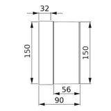 Awenta WKA-150T ventilátor időkapcsolóval-1