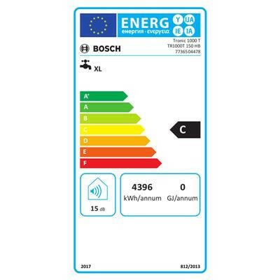 Bosch Tronic 1000T 150 HB fekvő vízmelegítő fali (ES 150 5 2000W BO L1X - NTWHB) (7736504478)