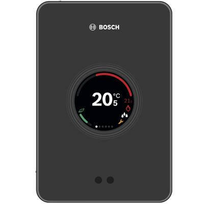Bosch CT 200 fekete, okosszabályzó integrált WLAN kapcsolattal, időjárás kompenzáció (WIFI szükséges (7736701392)
