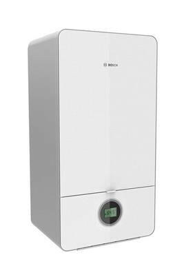 Bosch Condens 7000 iW GC7000iW 24 P 23 fűtő 24 kW kondenzációs gázkazán fehér üveg burkolattal (7736901346)