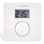 Bosch CR10 kézi vezérlésű szobatermosztát LCD kijelzővel, távvezérlő (7738111012)