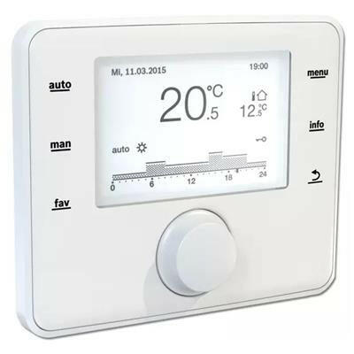 Bosch CW 400 időjárás követőszabályozó inhomogén fűtési rendszerhez, 4 fűtési körig-0