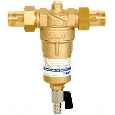 BWT Protector mini H/R 3/4" réz szűrő mini vízszűrő melegvízre (810507)