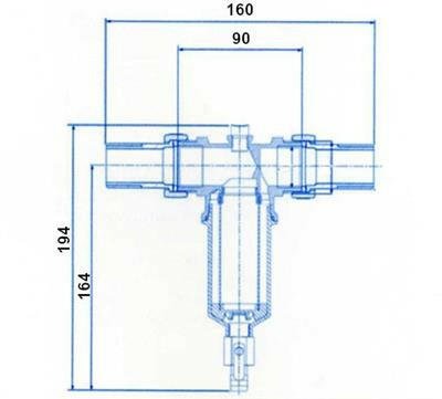 BWT Protector Mini C/R vízszűrő 3/4" (810524)
