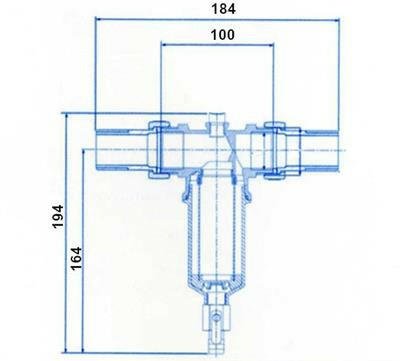 BWT Protector Mini C/R vízszűrő 1" (810531)
