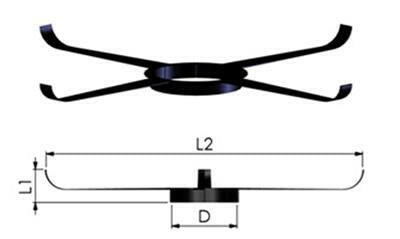 Tricox központosító (2db), 60mm-1