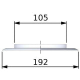 Tricox takaró lemez (2db/csomag), 100mm-1