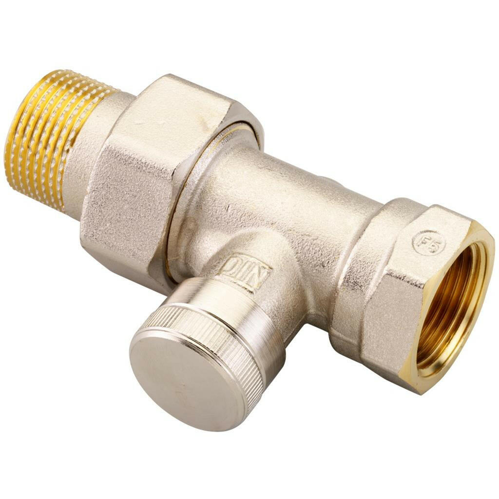 Danfoss RLV 3/4" radiátor visszatérő egyenes