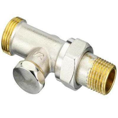 Danfoss RLV - S 1/2" radiátor visszatérő egyenes KM 3/4"