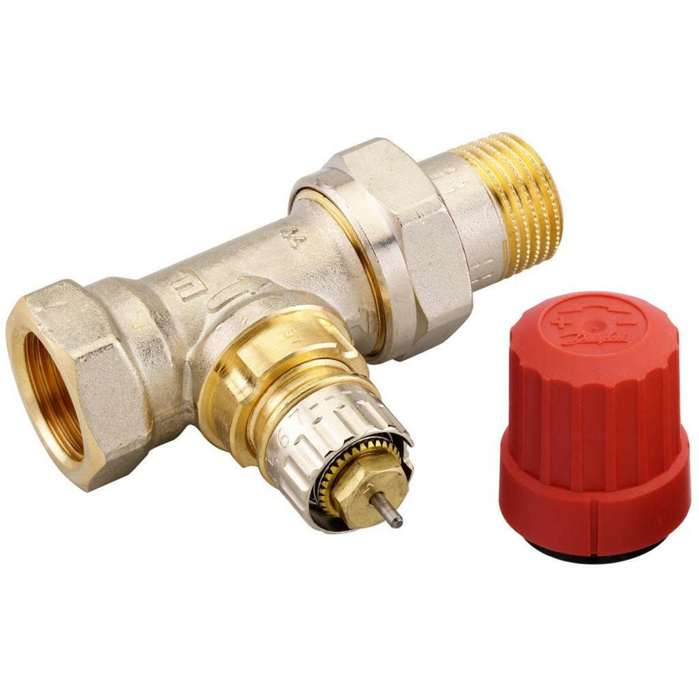 Danfoss RA - N 1/2" radiátorszelep egyenes