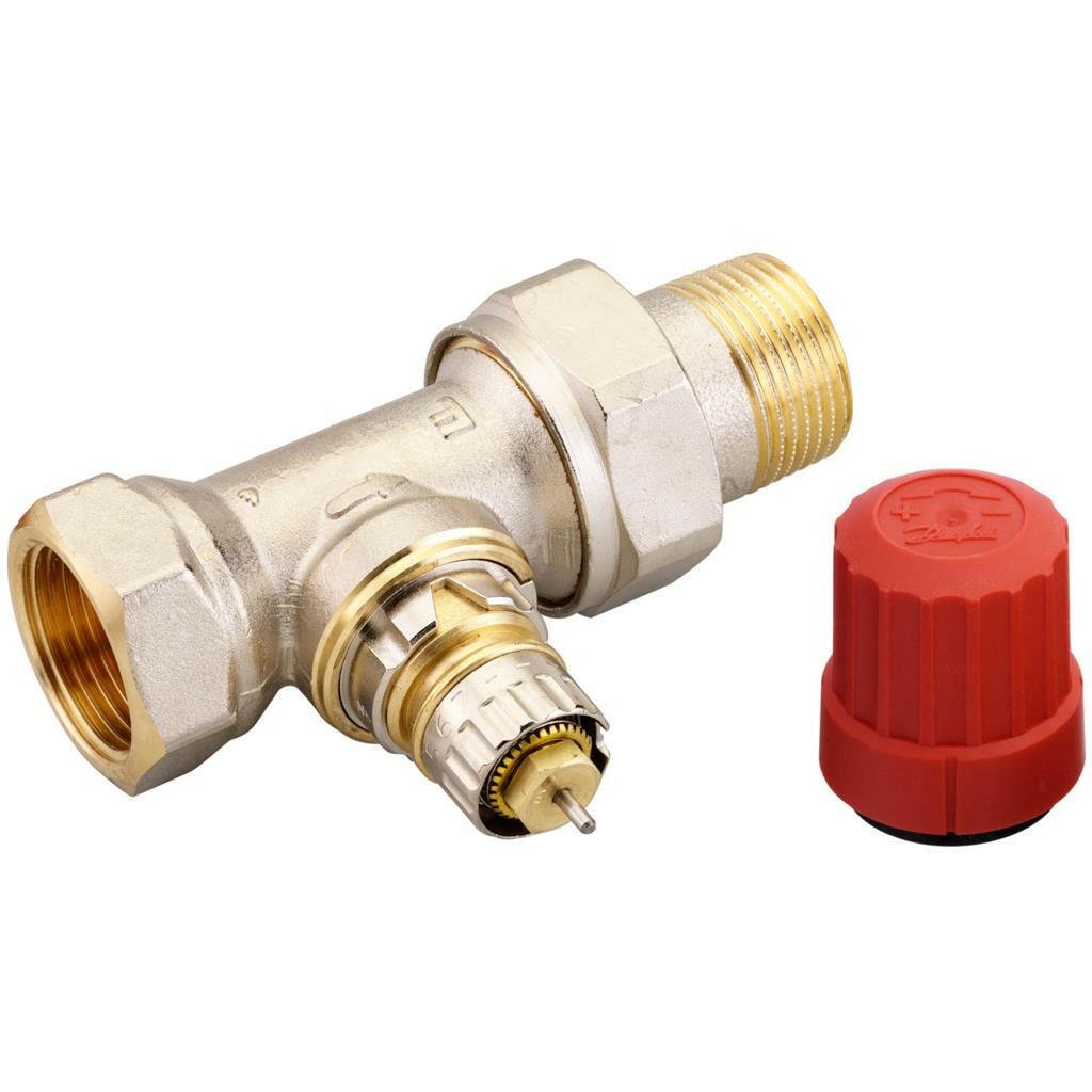 Danfoss RA - N 3/4" radiátor szelep egyenes