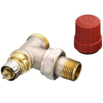 Danfoss RA - N 1/2" radiátor szelep sarok KM 3/4"