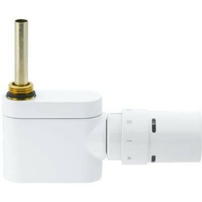 Danfoss VHX - Mono Szett törölközőszárítós radiátorhoz, egyenes, RAX érzékelővel, RAL9016 színű (013G4284)