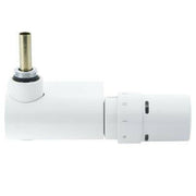Danfoss VHX - Mono Szett törölközőszárítós radiátorhoz, sarok, RAX érzékelővel, RAL9016 színű (013G4287)