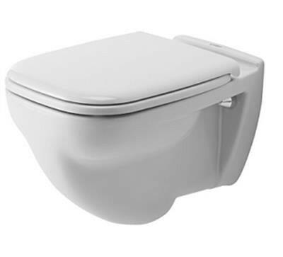 DURAVIT D-Code wc, fali, lapos öblítésű (DR22100900002)-0