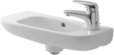 DURAVIT D-Code kézmosó, 50x22cm, jobb csaplyuk (07065000082)-0