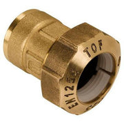 KPE csatlakozó réz BM 25 - 3/4"
