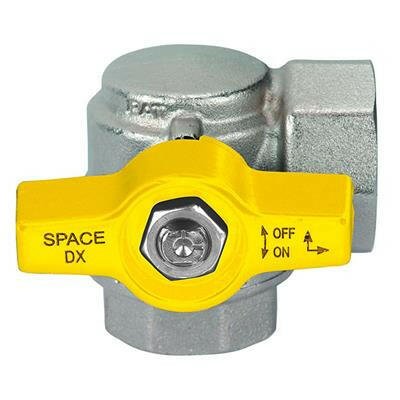Effebi Space golyóscsap sarok BB 1" gáz (2070G406)