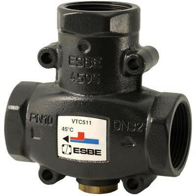 ESBE VTC511 60C 32 - 14 BM 1 1/4" töltőszelep szilárd tüzelés (51020800)