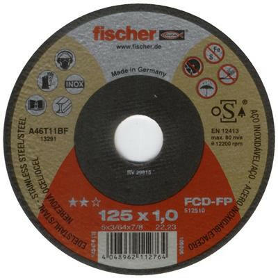 Fischer vágókorong FCD 125x1,0INOX