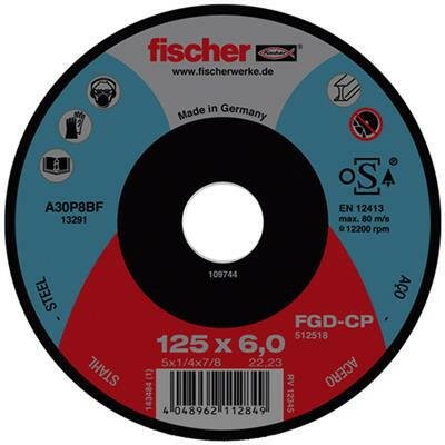 Fischer csiszolókorong 115x6x22,23 FGD - CP