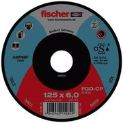 Fischer csiszolókorong 125x6x22,23 FGD - CP