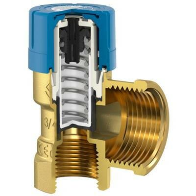 Flamco biztonsági szelep Prescor B 1/2" 10 bar (27102)