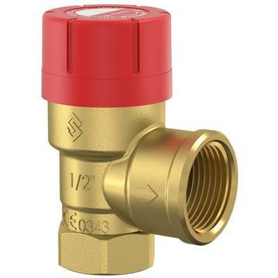 Flamco biztonsági szelep Prescor 1/2" - 3/4" 3 bar (27634)