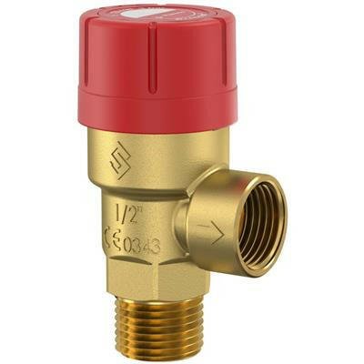 Flamco biztonsági szelep Prescor 1/2" M x 1/2" 3 bar (27675)